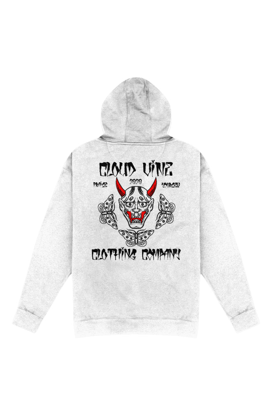 Japanese Influenced Hoodie - Cloud Vine