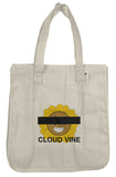 Blinded Sunflower Tote - Cloud Vine