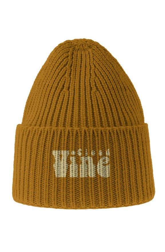 Chunky Rib Knit Beanie - Cloud Vine