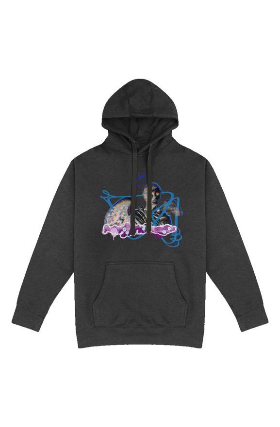 Crying Angel Hoodie - Cloud Vine