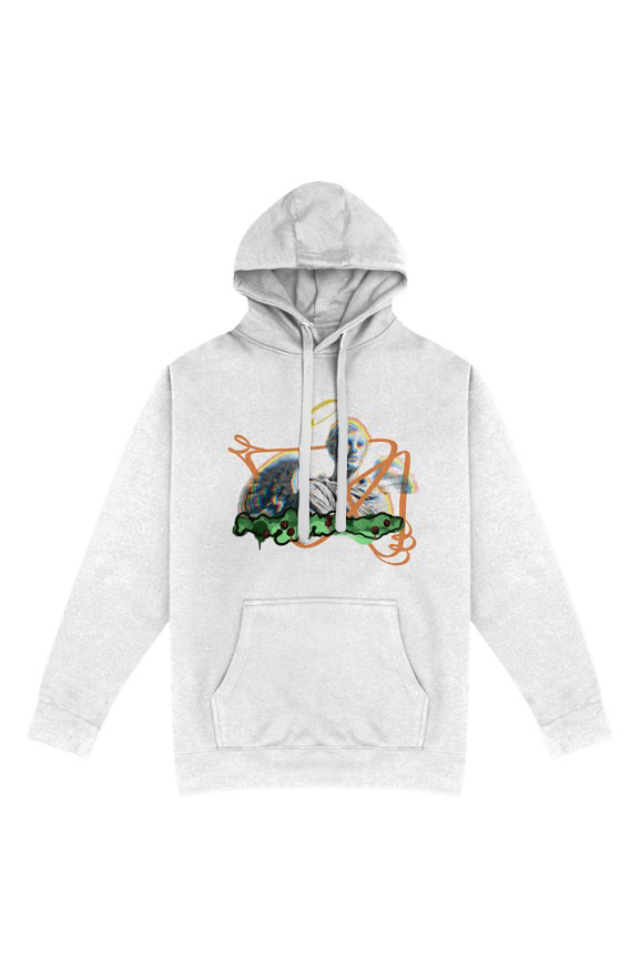 Crying Angel Hoodie - Cloud Vine