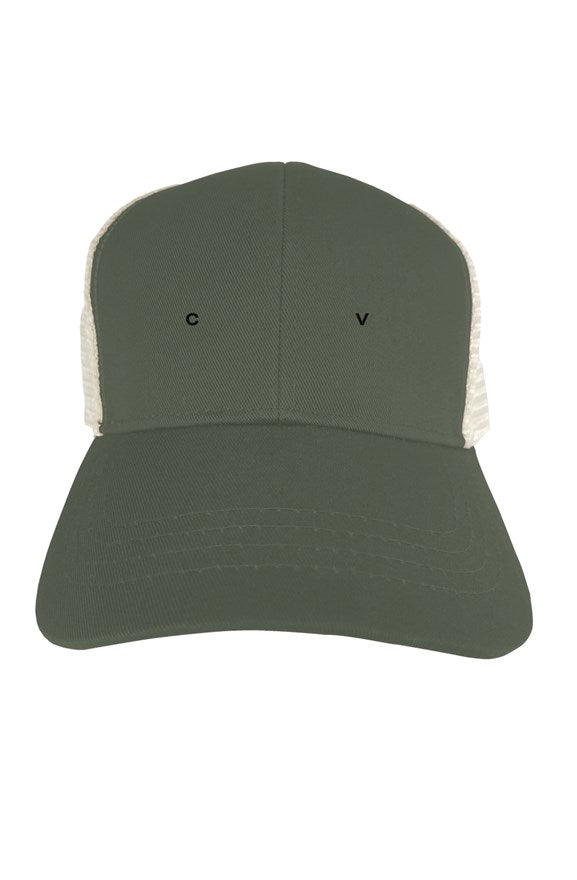 Eco Trucker Organic Hat - Cloud Vine