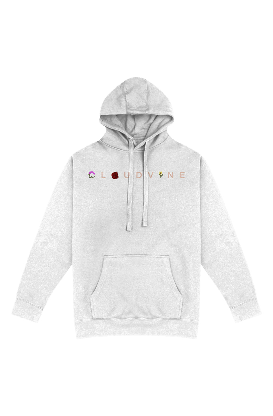 Flower Hoodie - Cloud Vine