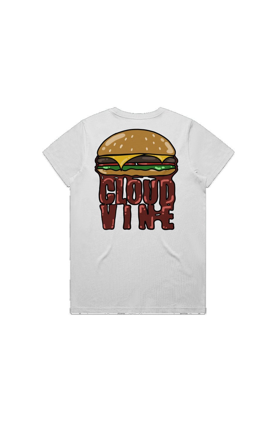Hamburger T - Shirt - Cloud Vine