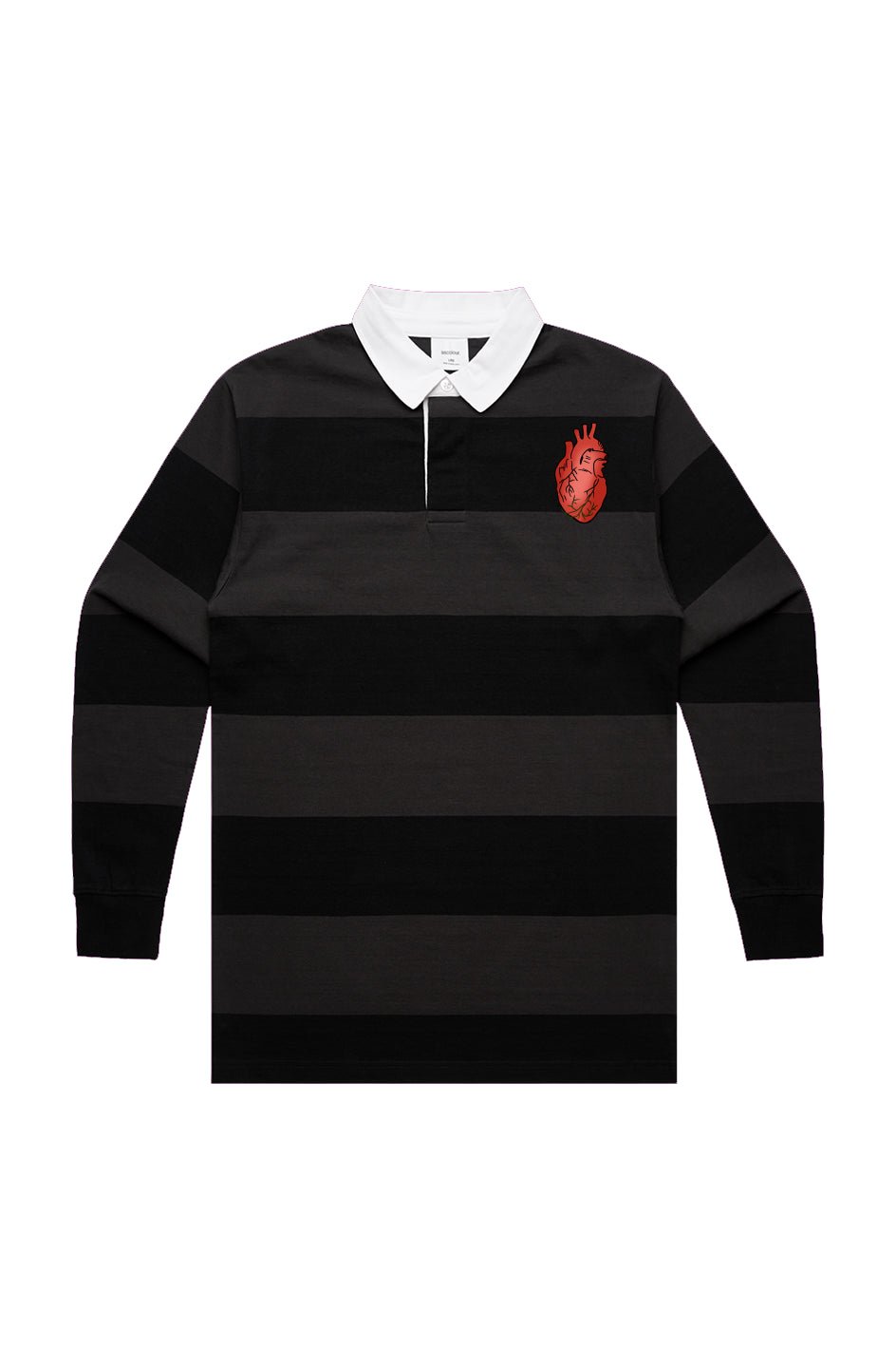 Heart Striped Jersey - Cloud Vine