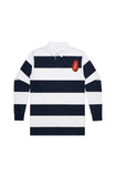 Heart Striped Jersey - Cloud Vine