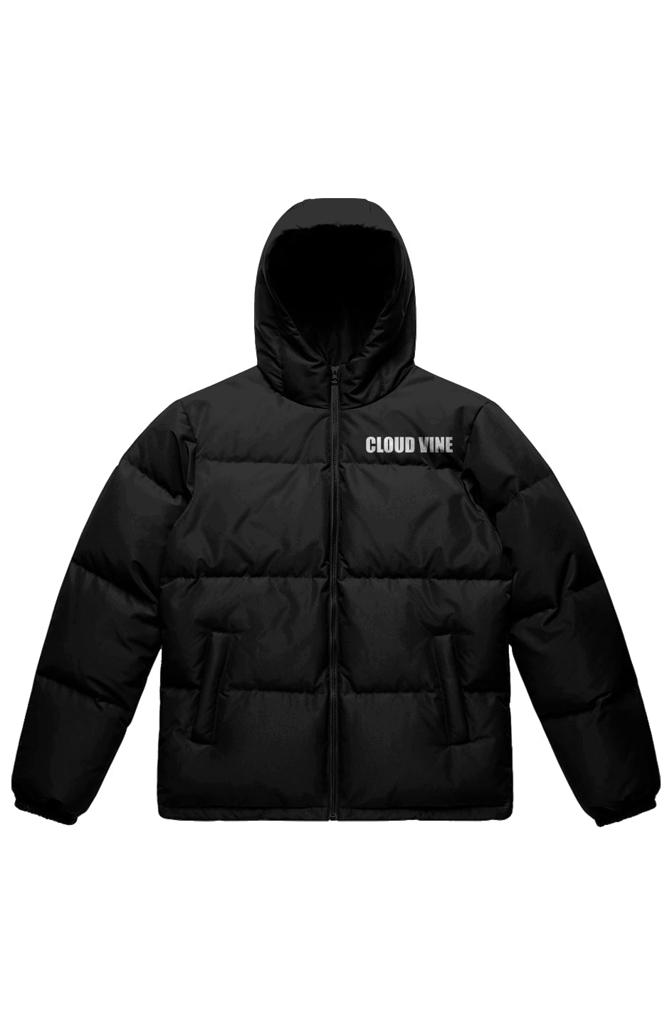 Hooded Puffer Jacket - Cloud Vine